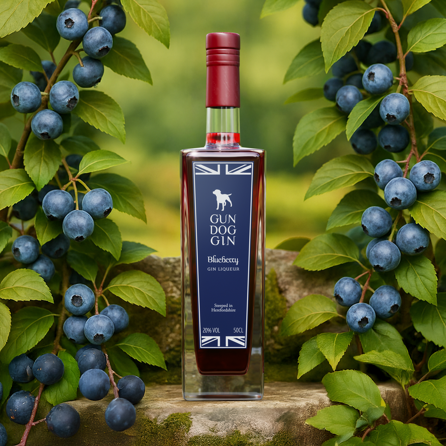 Blueberry Gin Liqueur