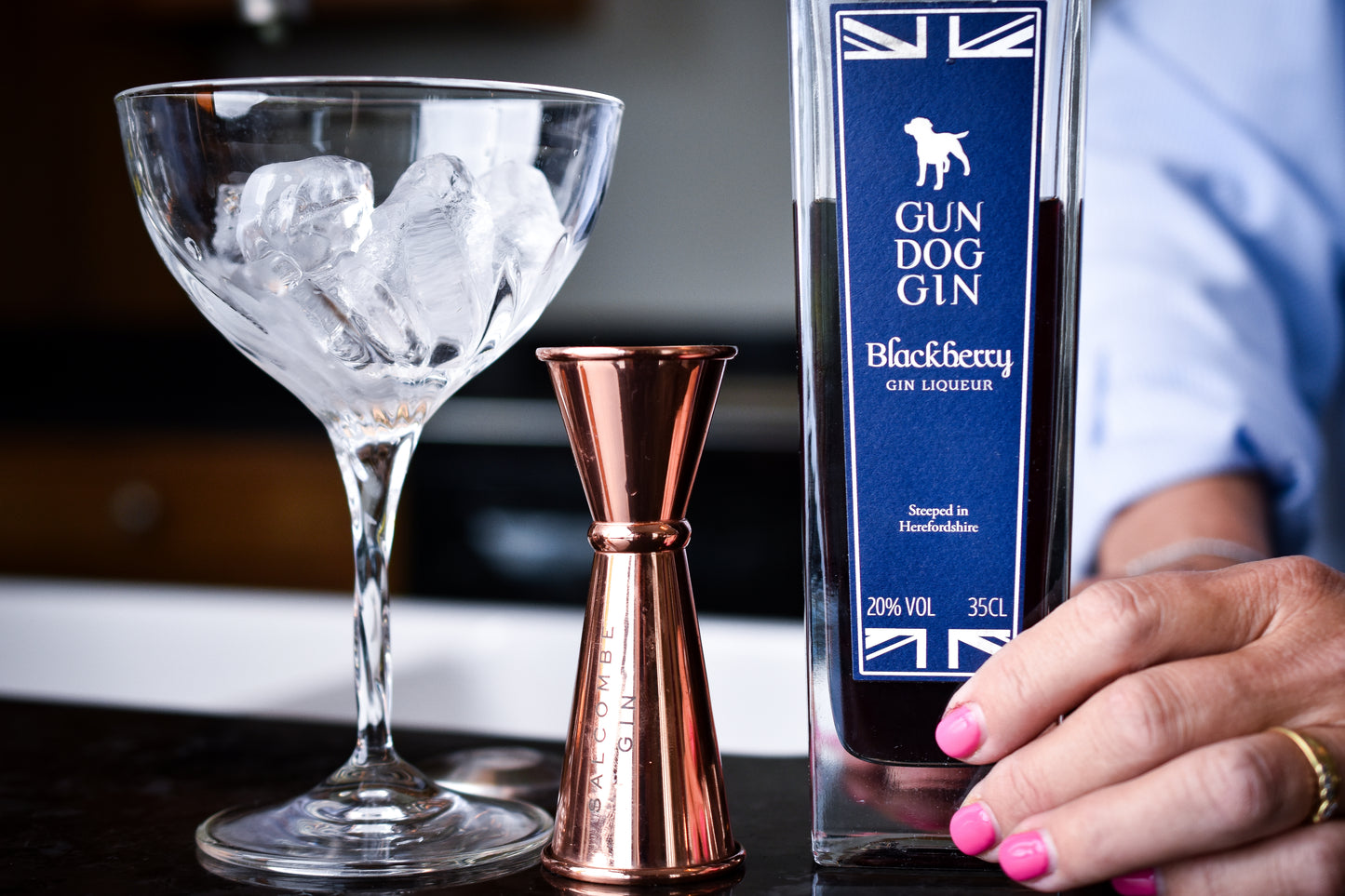 Blackberry Gin Liqueur